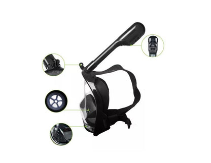 Máscara snorkel full-face adulto, GOPRO